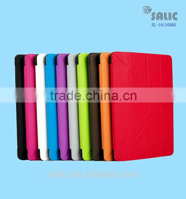 pu leather flip case for ipad air 2