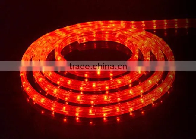 Waterproof FLAT LED rope light 3-wires OUTdoor