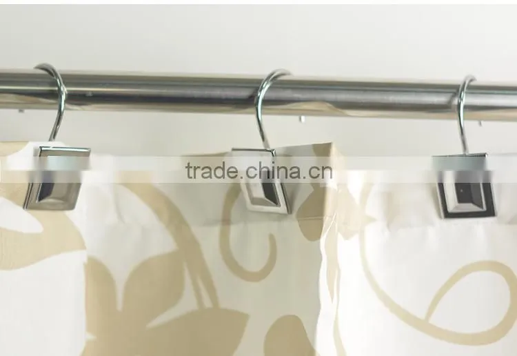 unique shower curtain hooks/Morden designed Polyresin Decorative Shower Curtain Hooks/Shower cutain hook