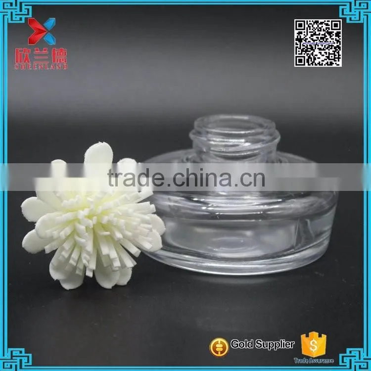 2016 60ml round glass empty car aroma reed diffuser bottle Hot selling