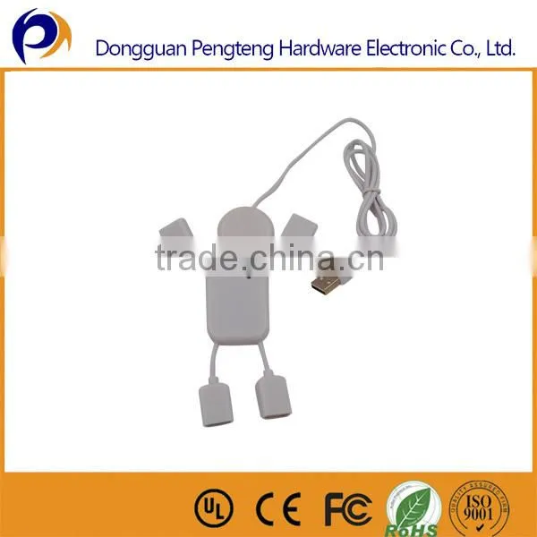 4 Ports USB Hub Mobile Phone Holder