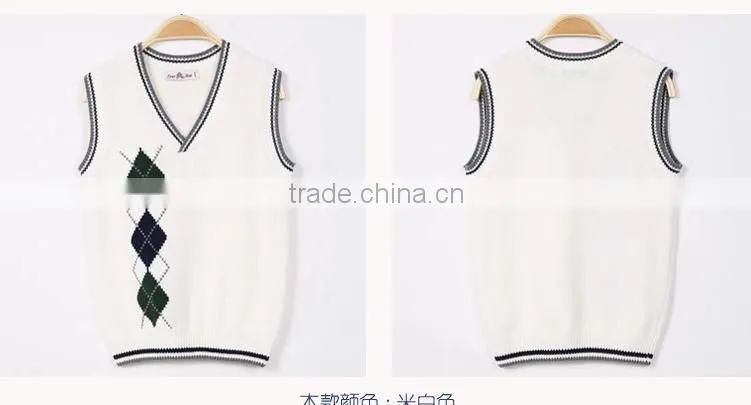 Kids Boys sweater vest sweater hedging cotton wool vest waistcoat vest sweaters for children children children sleeveless sweate