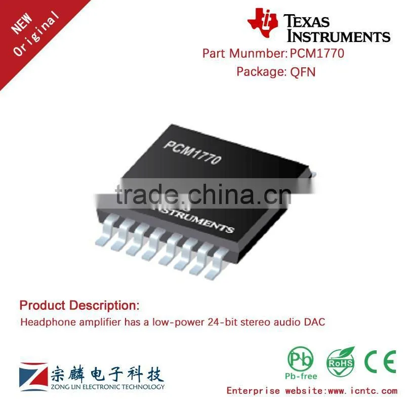 Genuine Original PCM1770 QFN PCM1770RGA Headphone Amplifier