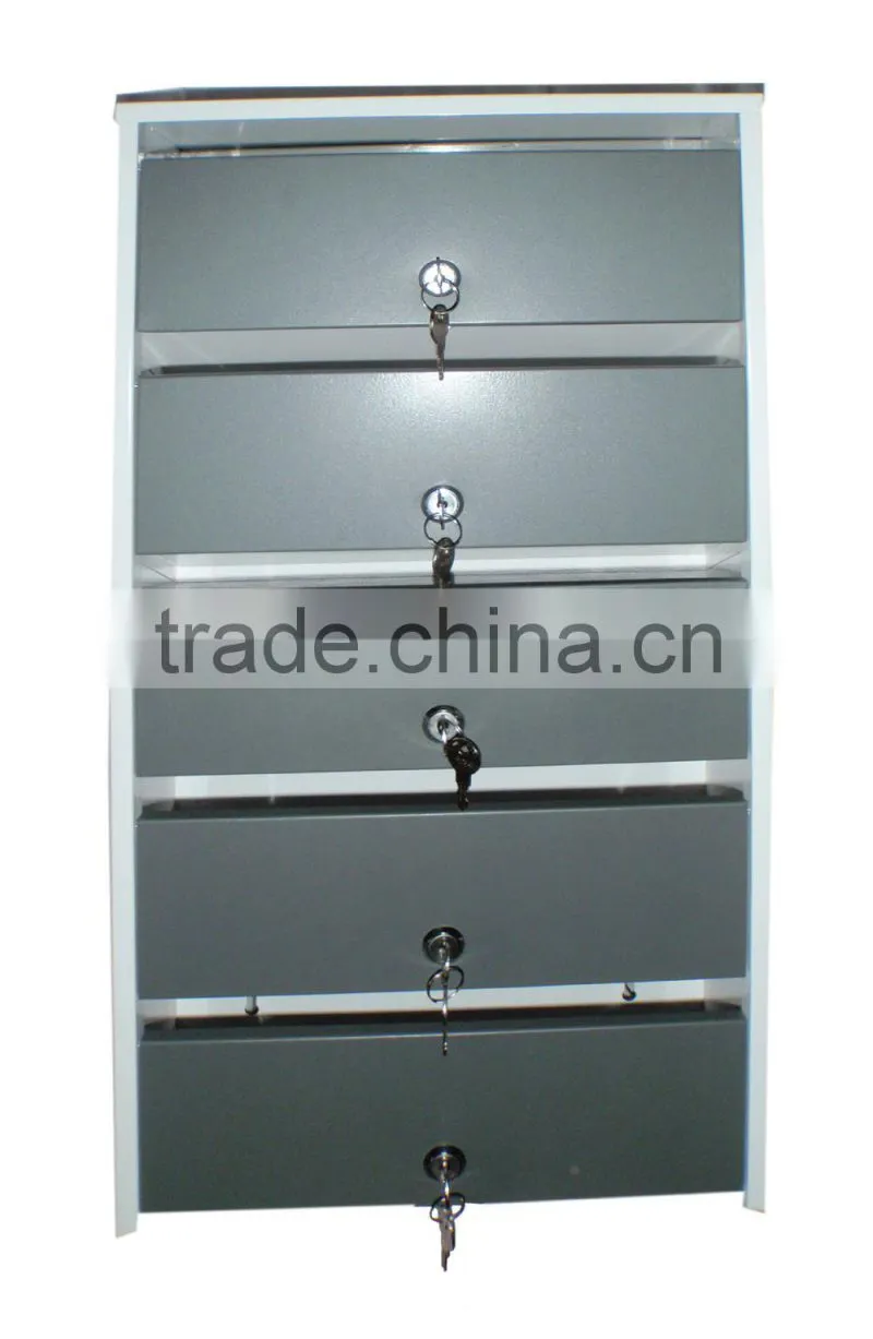 Metal mailbox lock for building/Indoor letter mailbox/High quality mailbox
