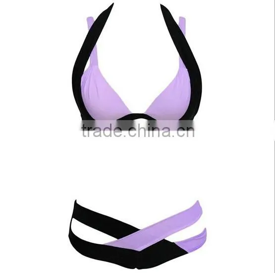 2015 xxx Hot Sex Bikini,Ethnic Crochet Ladies Bikini Swimwear