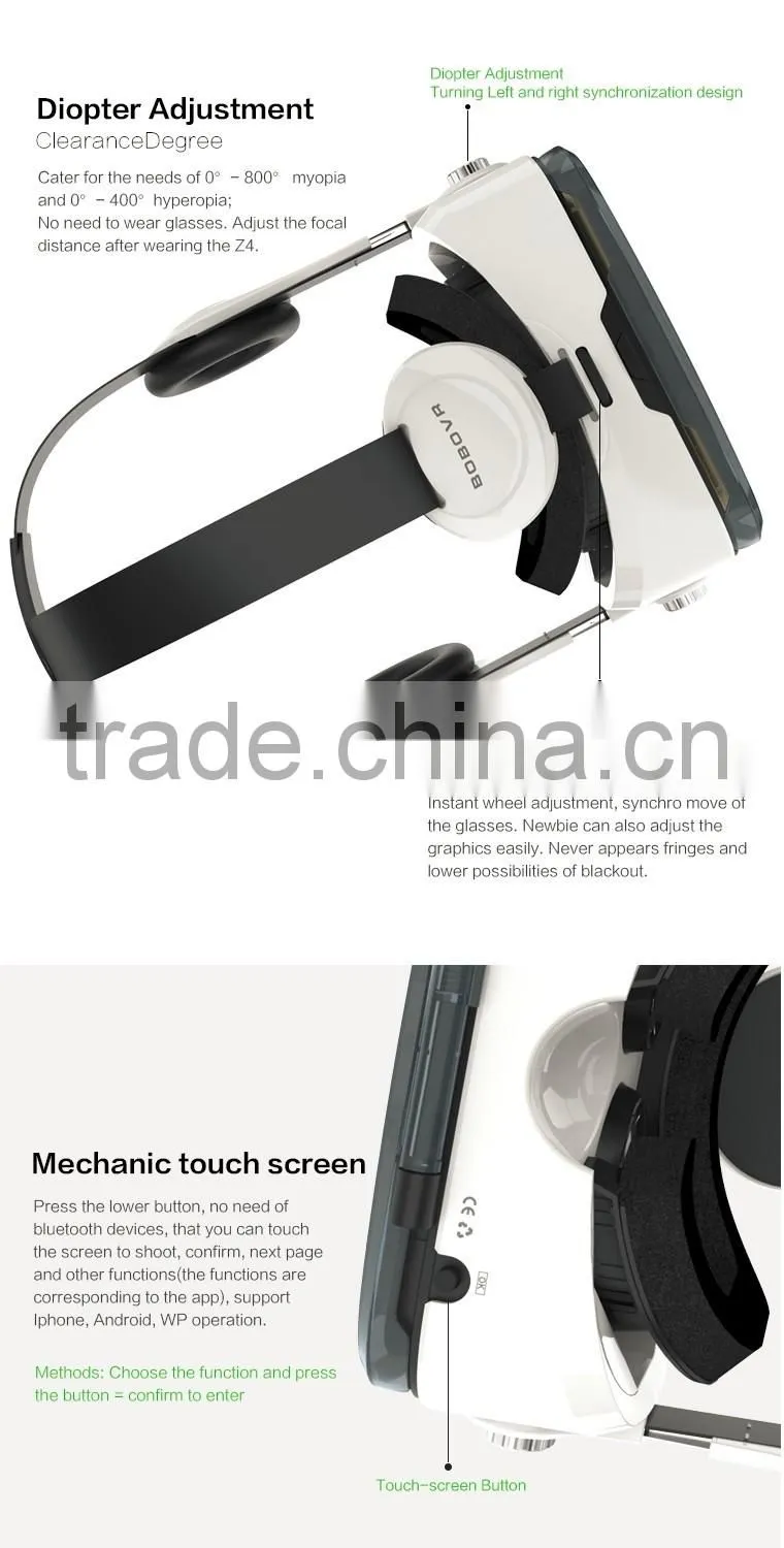 Google cardboard version 2.0 Google Cardboard 2 virtual reality vr google cardboard 3D glasses for 3.5-6" phone