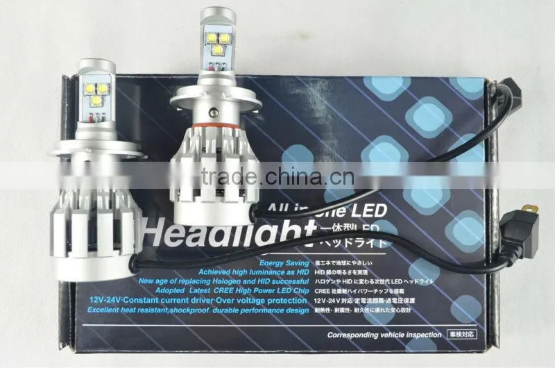 New All in one 3000Lm H4 LED headlight H4/H7/H8/H10/H11/H13/9005/9006/9007/D2S