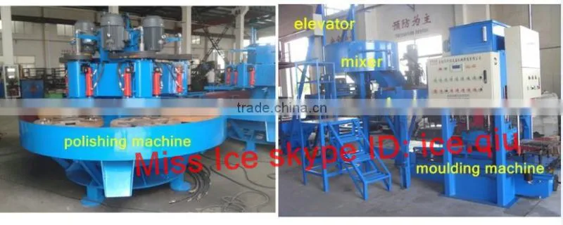 KB-125E/400 cement monolayer tile making machine