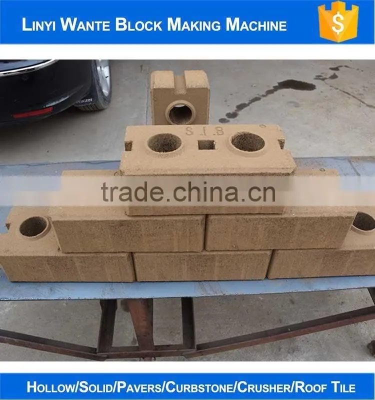 WT1-25 manual interlock block making machine price