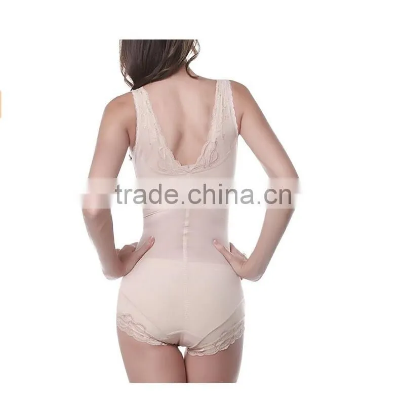 Women's Lace Bodyshaper Corset Body Briefer Bodysuit Slimming shapewear