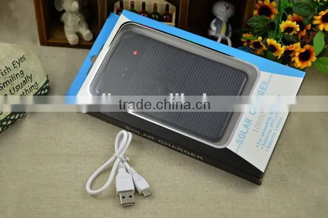 New arrival solar power bank 10000mah