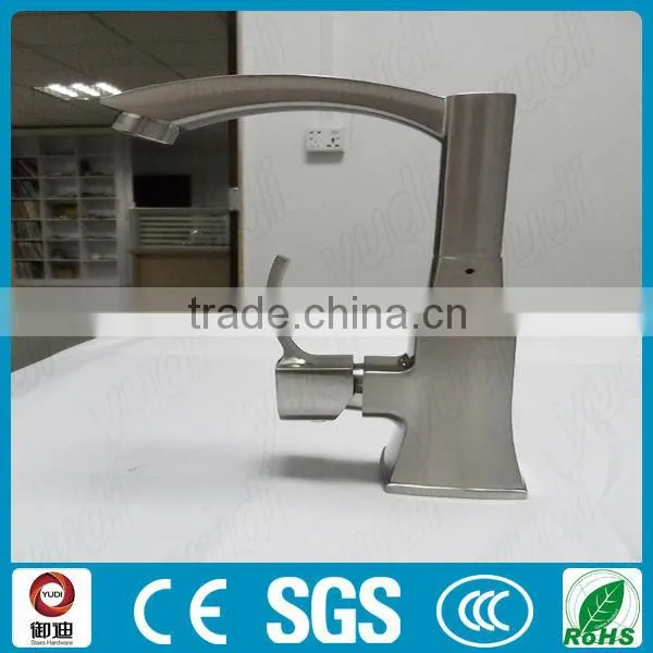 single handle polised bathroom sink faucet prices