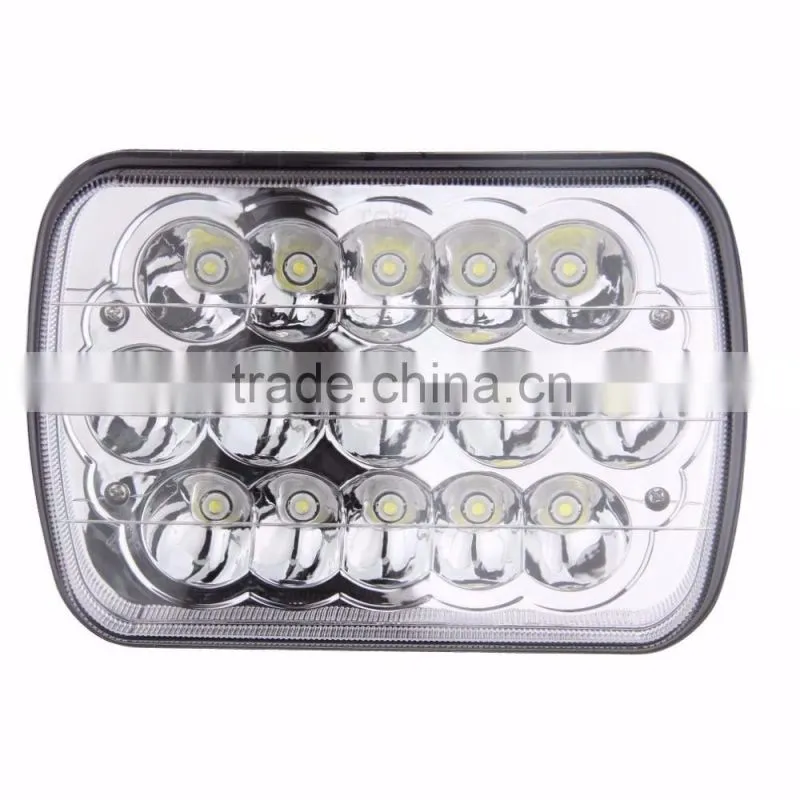LED 5" x 7" LED Headlight Rectangular Headlamp High/Low beam for car off road vehicles trucks agricultural mining equipment