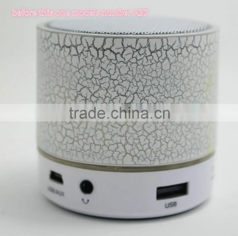 2016 New Protable Cheap Bluetooth Speaker With LED light