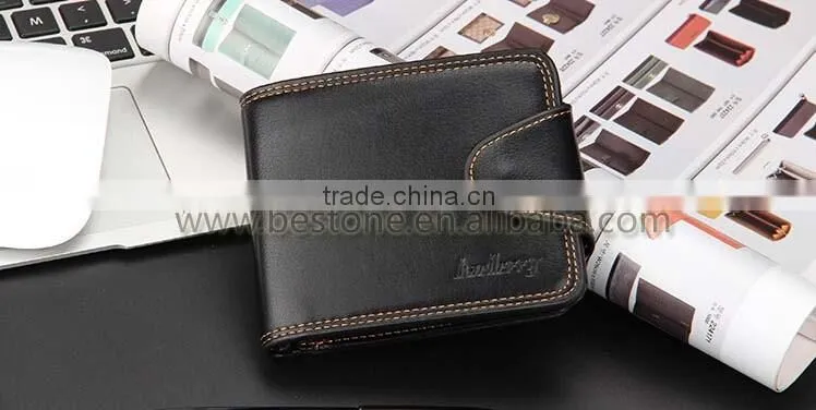 Quality Men Zipper Folding Men Wallet Purse Gift