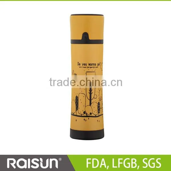 high vacuum double wall stainless steel vacuum office cup 350ML 500ML