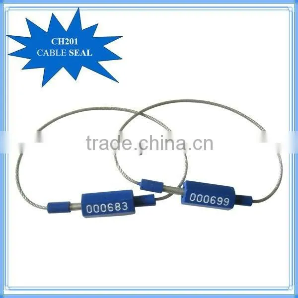 CH201 one-off tamper proof cable steel wire seals