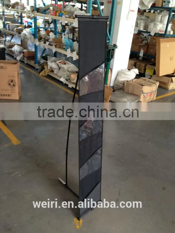 Aluminum Retiary Cloth Newspaper Display Stand