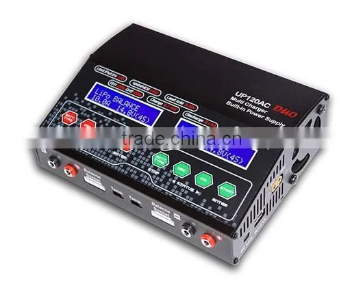 120W AC/DC11-18V DUO RC balance charger for LiIo/LiPo/LiFe/NiCd/NiMH/Pb battery
