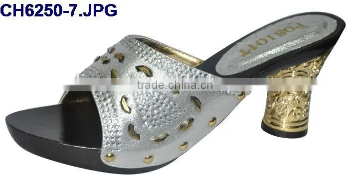 CH6250-4 Fashion women low heel /wholesale sandals for party