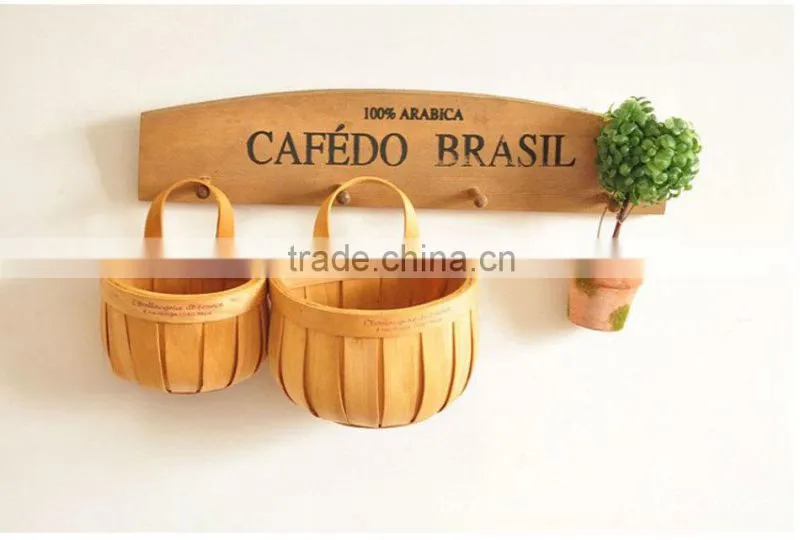 Hot sale Clothes hanger hook wooden hanger hook Children clothes wall hanger