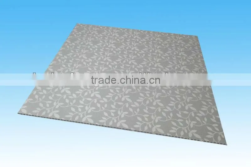 Hot Stamping PVC ceiling panel 603*603mm