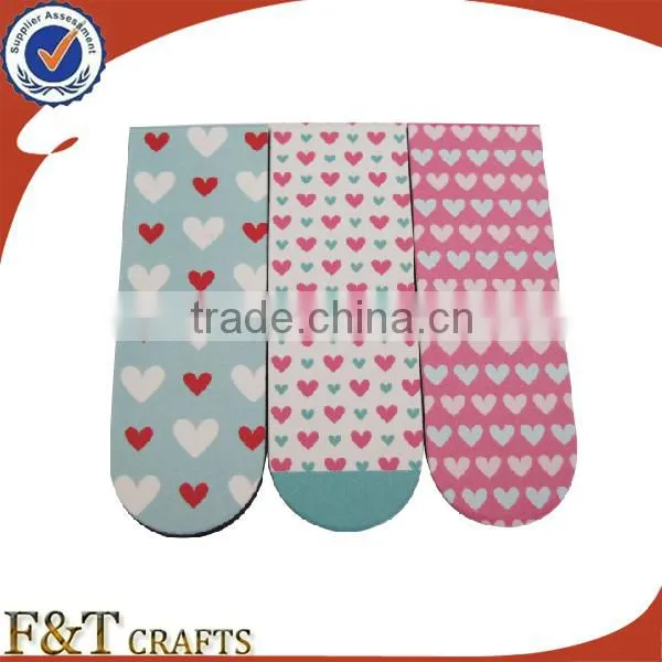 Manufactur blank sublimation magnet bookmark for hot sales