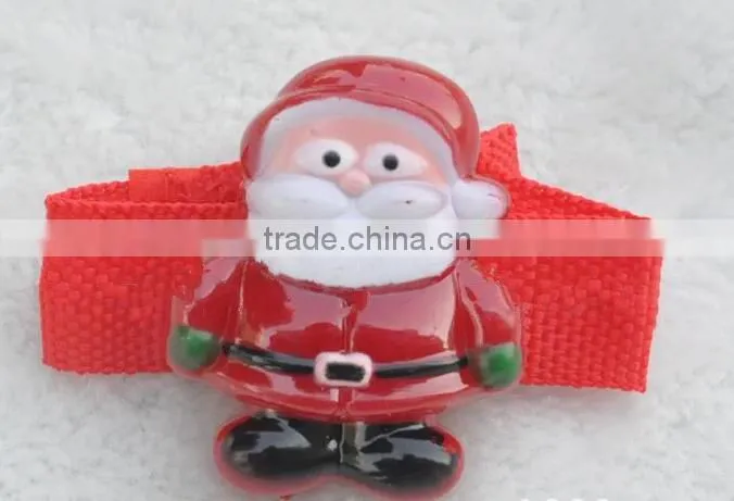 Hot European popular LED flashing christmas father bracelet