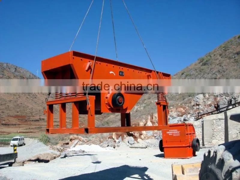 New Condition and Electric Power Type vibrating feeder plant