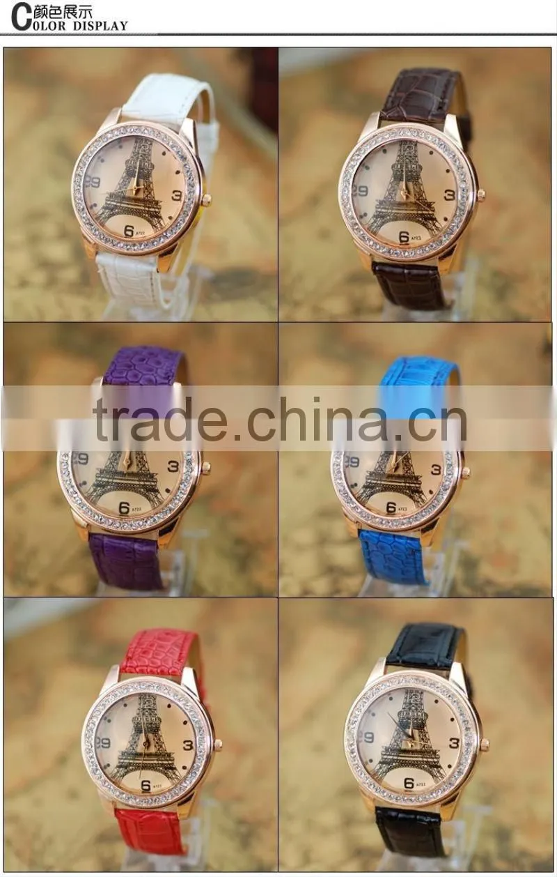 Fashion Eiffel Tower Watch