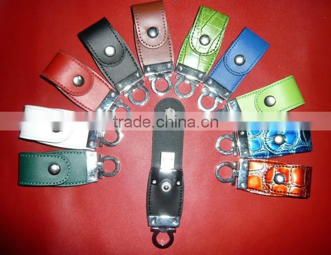 leather case factory price 1/2/4/8/16/32gb 16 gb usb flash drive