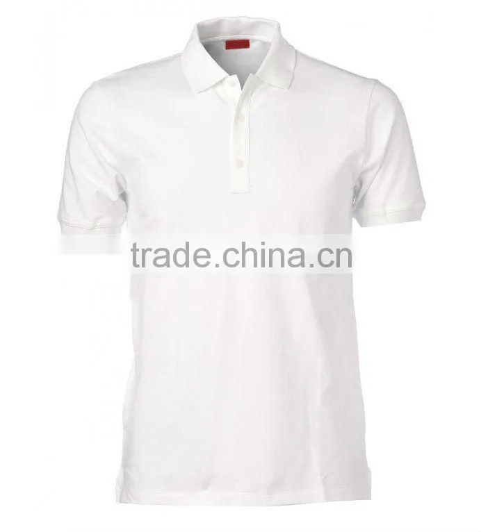 100% Cotton with Customized Logo Men Polo Shirt