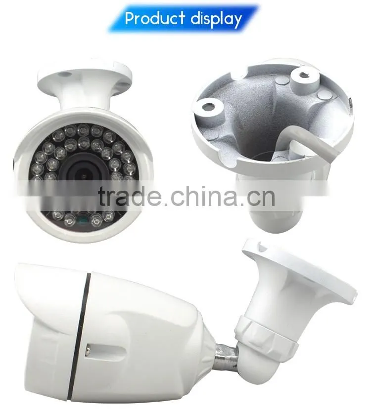 Vitevison bullet vandal proof alloy housing IP65 waterproof 720p IP camera outdoor