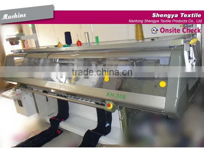 2014 newest style jacquard knitted scarf machine