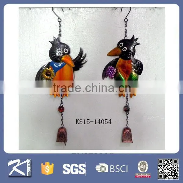 Colorful metal butterfly wind chime for sale