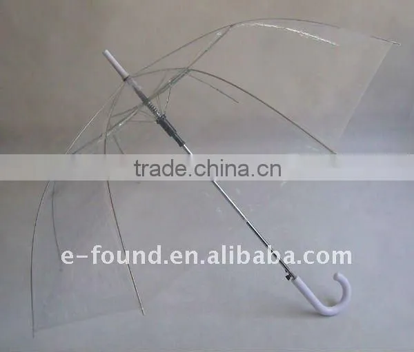 Transparent PVC Rain Umbrella
