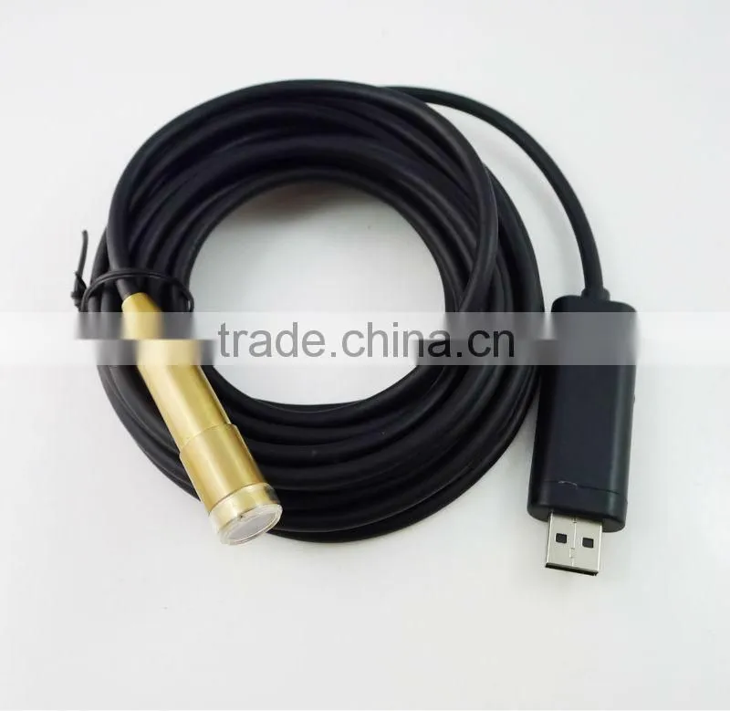 Flexible usb borescope endoscope inspection snake camera