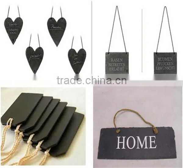 Eco-friendly small slate blackboard
