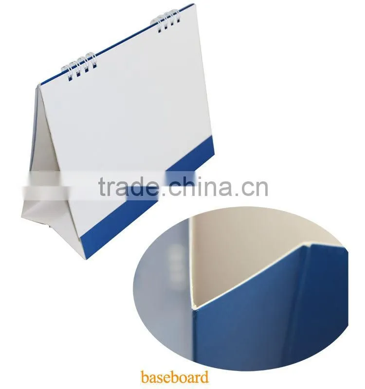 2015 custom-made Full Color Printing Desk Calendar