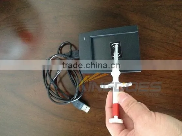 134.2KHz FDX-B RFID reader/writer with USB