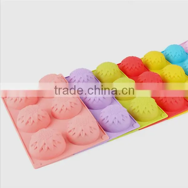 Stylish food grade cake silicone mold