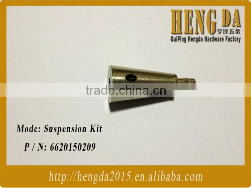 Hanging cable /lighting cable with sunk hardware