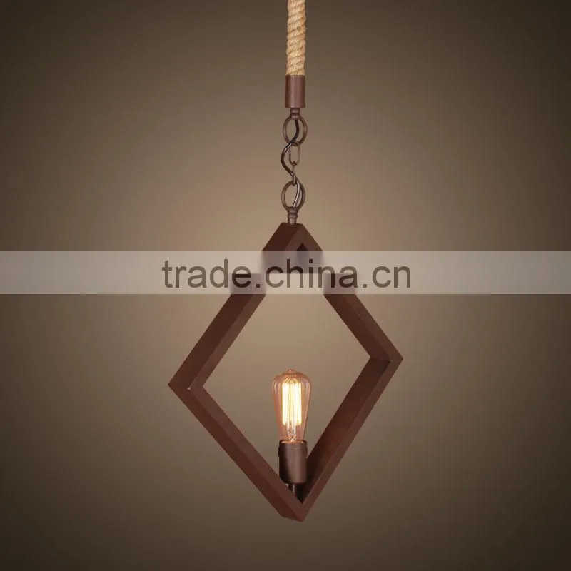 Hot model high level candle hemp rope type glass cup for chandelier house