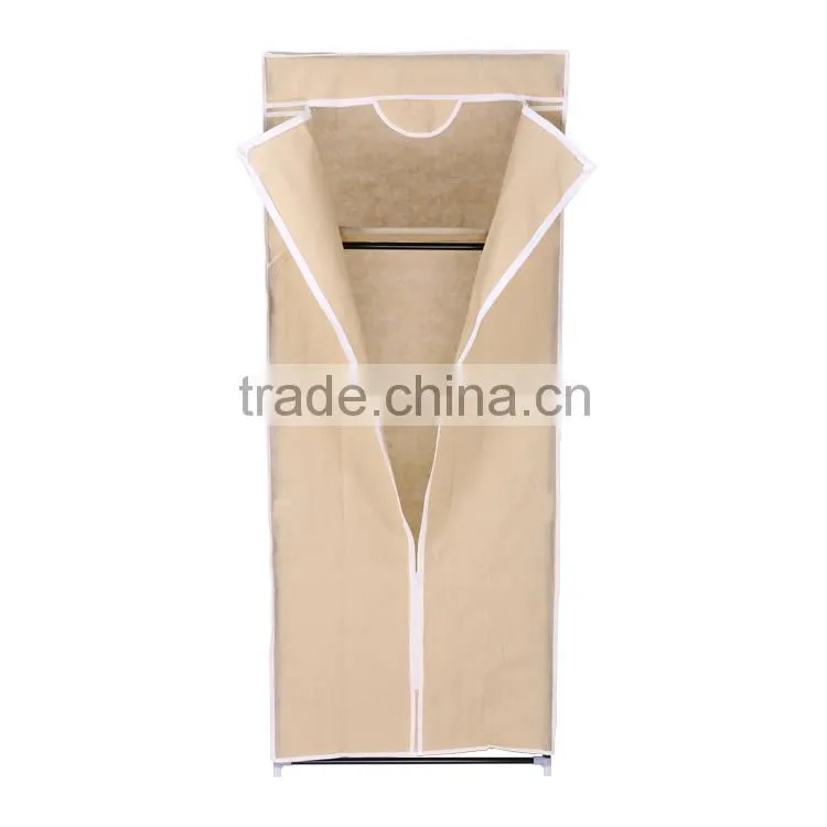 folding Modern easy assembly portable clothes wardrobe for sale