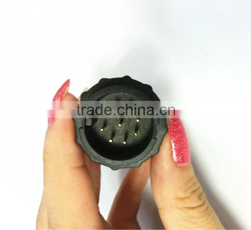 9pin IP67 waterproof connector ,Chogori high quality Nylon connector for solar,led,power