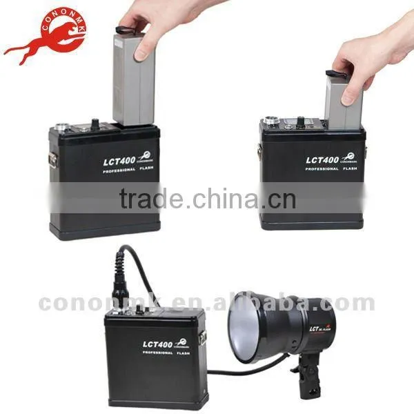Cononmark LCT400WS outdoor strobe light for commodity shooting