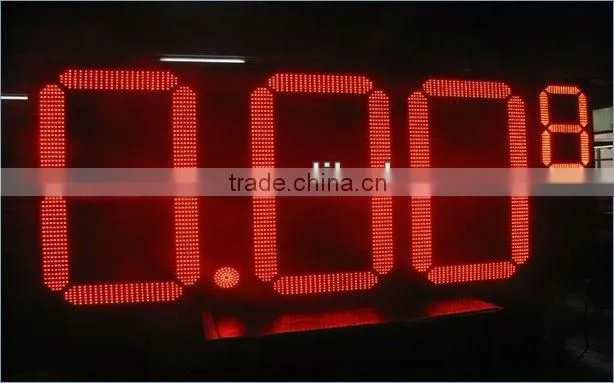 Gas Station Price Sign 8 Inch Segment Display LED