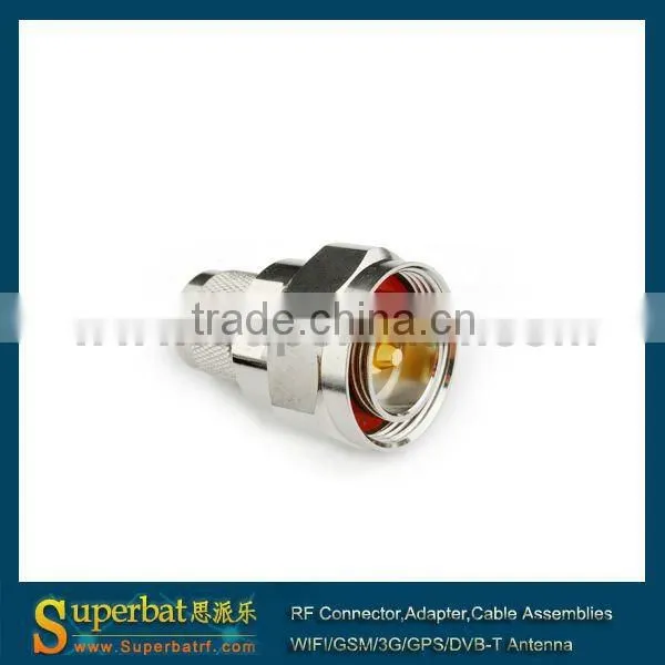N-7/16 DIN adapter N Plug to 7/16 DIN Plug straight ethernet splitter connector adapter