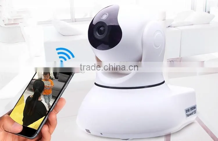 Motion Detector Pan and Tilt 960P Two Way Audio Night Vision Wireless IP Camera