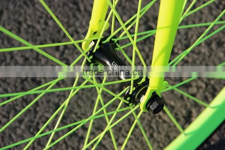 Good quality single speed fixed bike made in China wholesale cheap price bike 700C colorful fixed gear bike